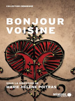 cover image of Bonjour voisine